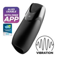 SATISFYER - MEN VIBRATION+ BLACK