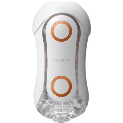 Tenga - Flip Orb Strong Crash Masturbator Weiss Und Orange 1