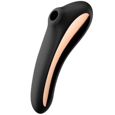 Satisfyer - Dual Kiss Air Pulse Vibrator Schwarz 1