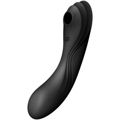 Satisfyer - Curvy Trinity 4 Air Pulse Vibrator Schwarz 1