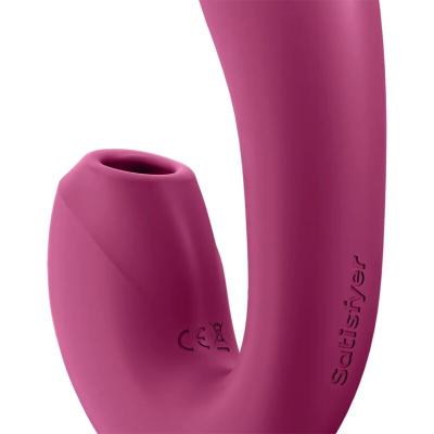 Satisfyer - Sunray Stimulator Und Vibrator App Rot 2