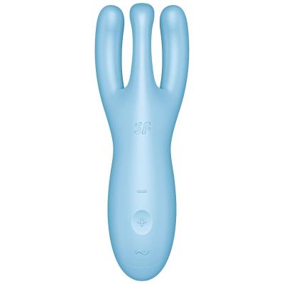 Satisfyer - Threesome 4 Vibratorapp Blau 2