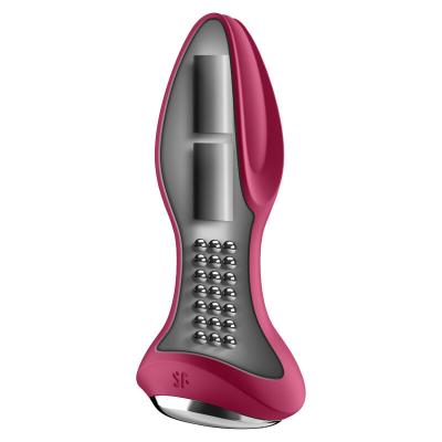 Satisfyer - Rotator Plug 2+ Vibrierende Plugapp Rot 2