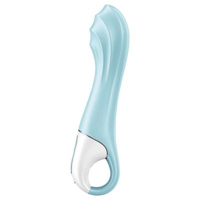 Satisfyer - Air Pump Vibrator 5+ Aufblasbare G-Spot-Vibrator-App Blau 2