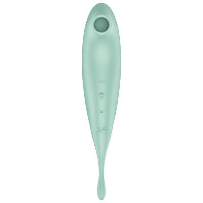 Satisfyer - Twirling Pro+ Air Pulse Stimulator &Amp; Vibrator App Grün 2