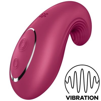 Satisfyer - Dipping Delight Auflegvibrator Rot 1