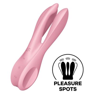 Satisfyer - Threesome 1 Vibrator Rosa 1