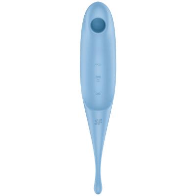 Satisfyer - Twirling Pro Air Pulse Stimulator &Amp; Vibrator Blau 2