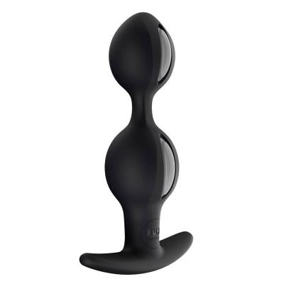 Fun Factory - B Balls Duo Anal Plug Mit Bewegung Grau Schwarz 2