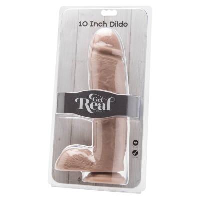 Get Real - Dildo 25,5 Cm Mit Holenhaut 2