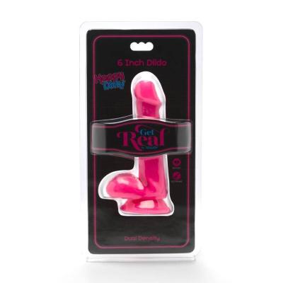 Get Real - Happy Dicks Dildo 12 Cm Blle Rosa 2