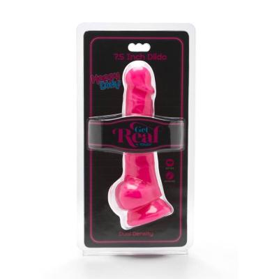 Get Real - Happy Dicks 19 Cm Mit Bllen Rosa 2