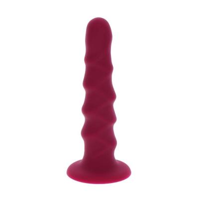 Get Real - Ribbed Dong 12 Cm Rot 1