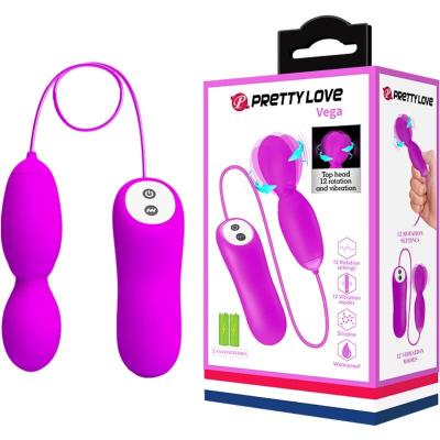 Pretty Love - Vega Rotations- Und Vibrationsmassager 12 Fuchsia-Funktionen 2