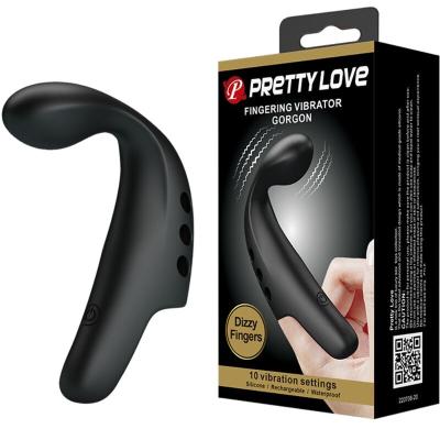 Pretty Love - Schwarzer Gorgon-Vibrator-Futsch 1