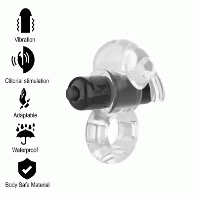 Intense - Transparenter Vibrationsring Frittieren 1