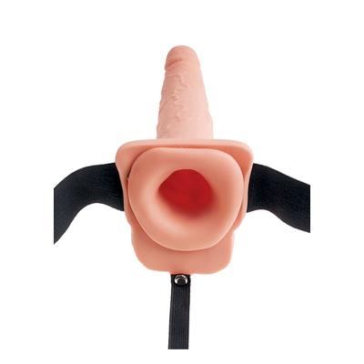 Fetish Fantasy Series - Serie - Verstellbares Gurt Realistischer Penis Mit Spritzenden Bllen 19 Cm 2