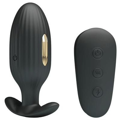 Pretty Love - Kelly Plug Anal Wiederaufladbarer Vibrator Schwarz 2