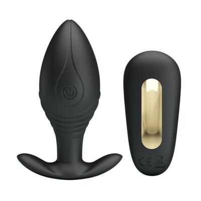 Pretty Love - Regina Anal Plug Wiederaufladbarer Vibrator Schwarz 1