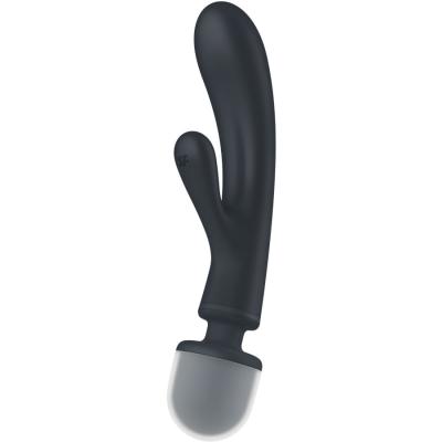 Satisfyer - Triple Lover Rabbit Vibrator Massager Grau 1