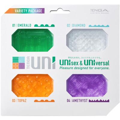 Tenga - Uni Variety Masturbator Fingerhühsch Packung 4 Einheiten 1