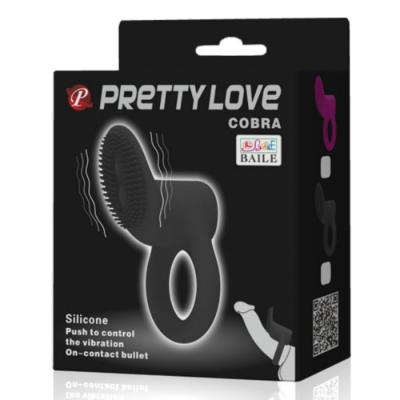 Pretty Love - Cobra Vibratorring Schwarz 1