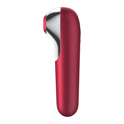 Satisfyer - Dual Love Vibrator Und Sauger Mit Pulsierter Luft Rot 2