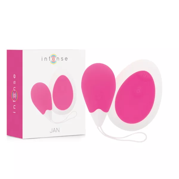 Intense - Jan Egg Vibrator Fernbedienung Rosa 1